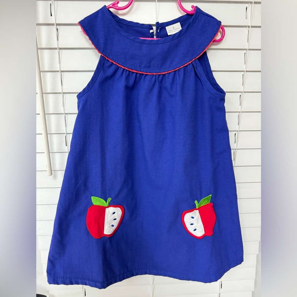 Girls back to school boutique dress sz 5